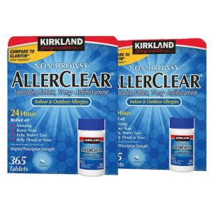 Kirkland Signature AllerClear, 365 Tablets (2 Pack)