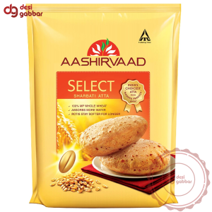 Aashirvaad Select Whole Wheat Sharbati Atta 11 Pound (5 KG) 11 LBS