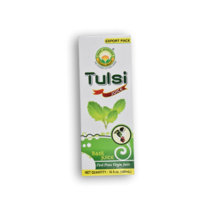 BASIC AYURVEDA Tulsi Juice Basil Juice 16 FL OZ