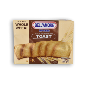 BELL'AMORE IMPORTS Whole Wheat Toast