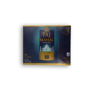 BROOKE BOND Taj Mahal Orange Pekoe Black Tea 100 Tea Bags 7 OZ