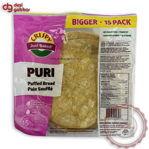 Crispy Puri Puffed Bread Pain Soufflé 26.45 OZ