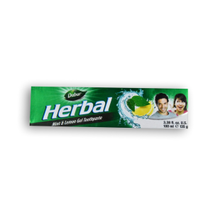 DABUR Herbal Mint & Lemon Gel Tooth Paste 3.38 FL OZ