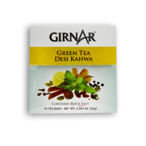 GIRNAR Green Tea Desi Kahwa 0.881 OZ