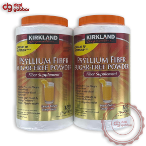 Kirkland Signature Sugar-Free Psyllium Fiber Supplement Powder, 360 DosesQ