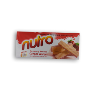 NUTRO Strawberry Flavoured Cream Wafers 5.29 OZ