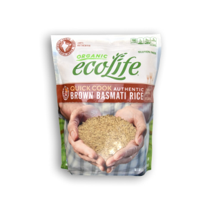 ORGANIC ECO LIFE Quick Cook Authentic Brown Basmati Rice 64 OZ