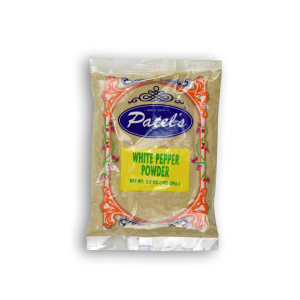 PATEL'S White Pepper Powder 3.5 OZ