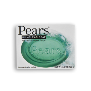 PEARS Oil-Clear Soap With Lemon Flower Extract 3.5 OZ