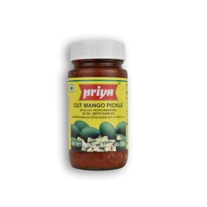 PRIYA Cut Mango Pickle With Garlic 10.6 OZ