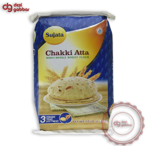 Sujata Chakki Atta, Whole Wheat Flour, 10-Pound Bag 10 LBS