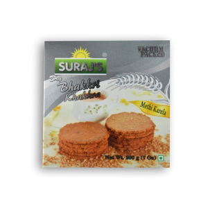 SURAJ'S Dry Bhakhri Khakhra Methi Karela 7 OZ