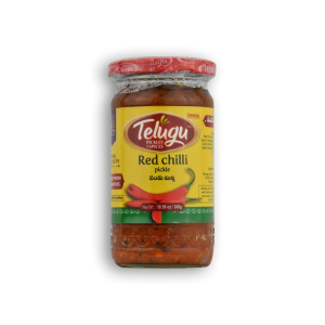 TELUGU Red Chilli Pickle 10.58 OZ