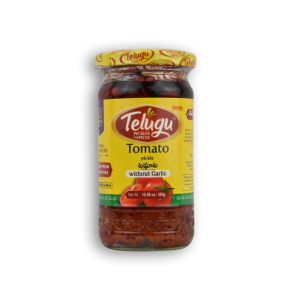 TELUGU Tomato Pickle Without Garlic 10.58 OZ