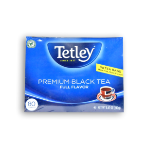 TETLEY Premium Black Tea 80 Tea Bags