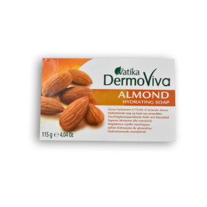 VATIKA DERMOVIVA Almond Hydrating Soap 4.04 OZ