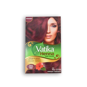 VATIKA Henna Hair Colour Burgundy 60 GM