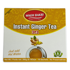 WAGH BAKRI Instant Tea Premix 3 In 1 Ginger