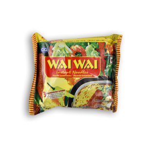 WAI WAI Instant Noodles Artificial Chicken Flavour Halal 2.6 OZ