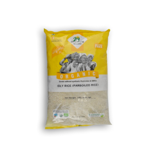 24 MANTRA ORGANIC Idly Rice Parboiled Rice 10 LBS