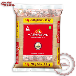 Aashirvaad Whole Wheat Atta 11lb 11 LBS
