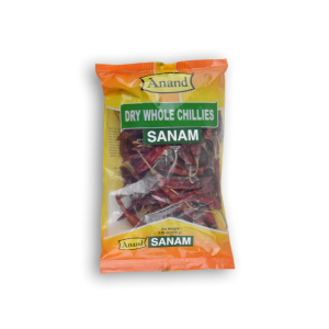 ANAND Dry Whole Chillies Sanam 3.52 OZ