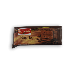 BRITANNIA Bourbon Cappuccino Flavoured Cream Biscuits