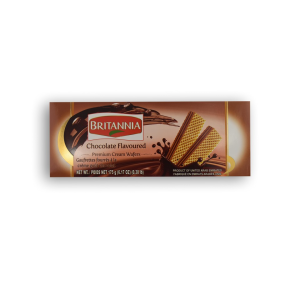BRITANNIA Chocolate Flavoured Premium Cream Wafers