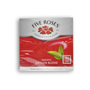 FIVE ROSES Smooth Ceylon Blend Tea Bags 102 TEA BAGS