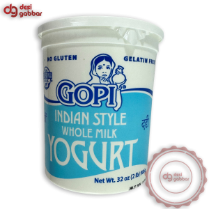 Gopi Indian Style Whole Milk Yogurt 32 OZ