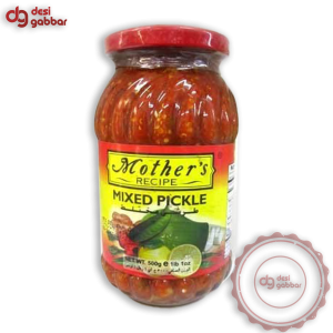 Mother's Recipe Mixed Pickle ** (Authentic Indian Taste) ** (Product of India) (1 lb 1 oz (500 gm)) 1.1 LBS