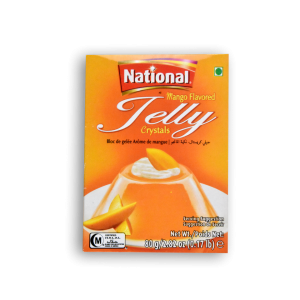 NATIONAL Mango Flavoured Jelly Crystals 2.82 OZ
