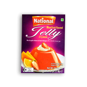 NATIONAL Mixed Fruit Flavoured Jelly Crystals 2.82 OZ