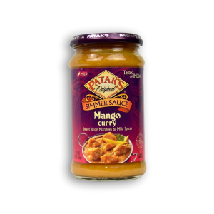 PATAK'S Mango Curry Simmer Sauce 15 OZ