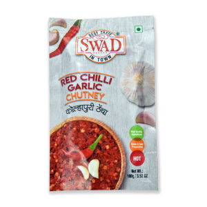SWAD Red Chilli Garlic Chutney 3.52 OZ
