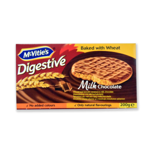 MCVITIE'S DIGESTIVE Milk Chocolate 200 GMS
