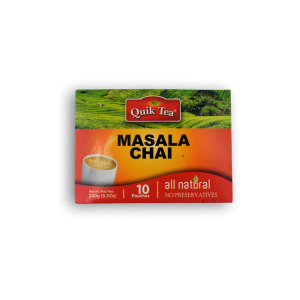 QUIK TEA Masala Chai 10 Pouches 8.5 OZ