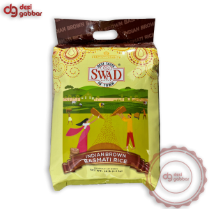 Swad Indian Brown Basmati Rice 10 LBS